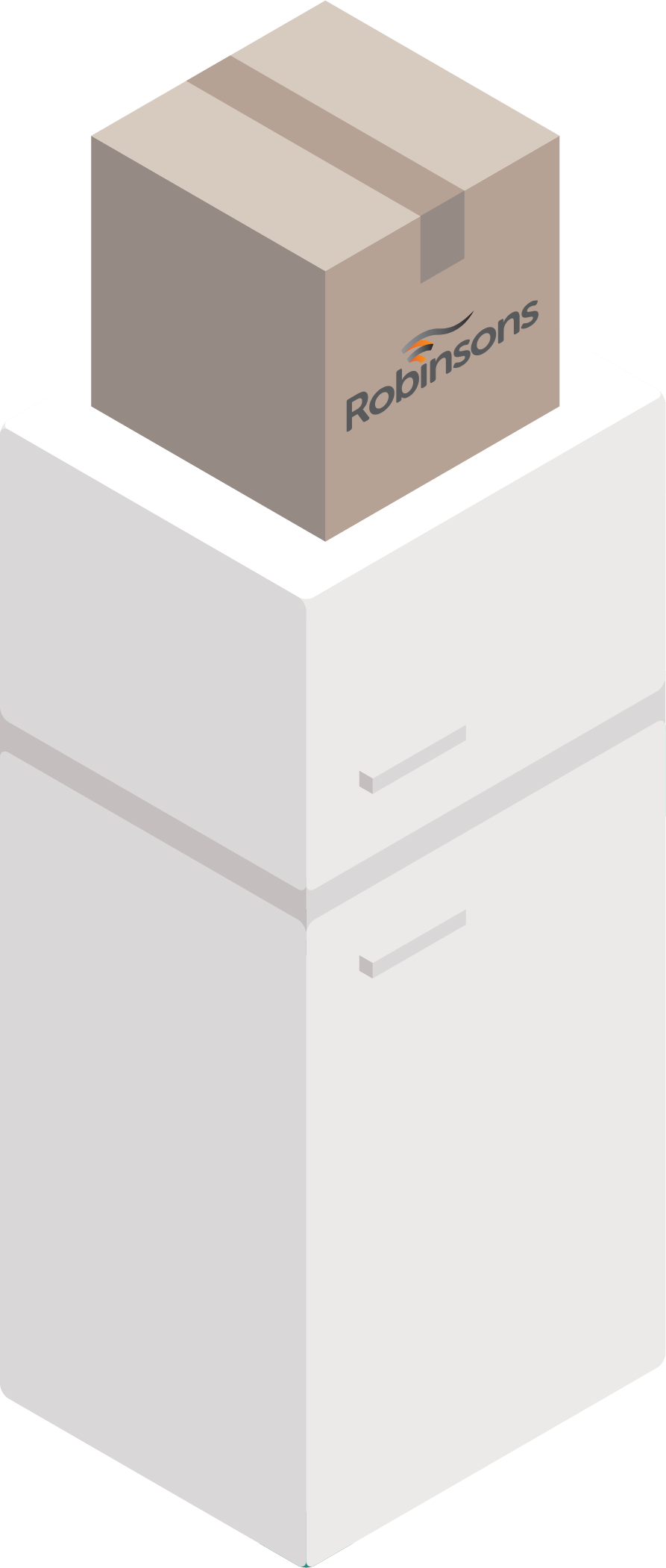Small - Personal Storage - Fridge, Box
